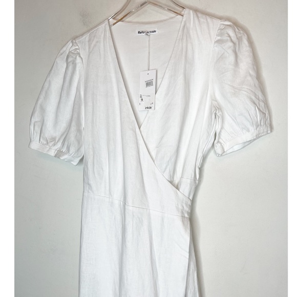 Reformation Linen Rare Dress. Size medium - Picture 3 of 7